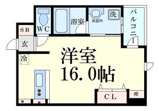 グランデージ新大阪の物件間取画像